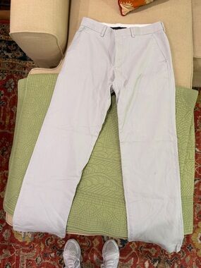 Express Men's Light White Chinos
